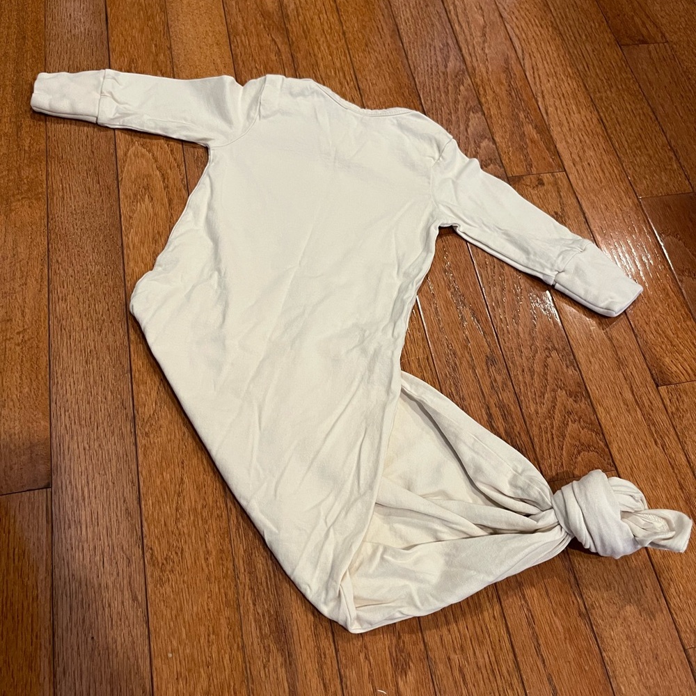 Colored Organics Natural Baby Gown